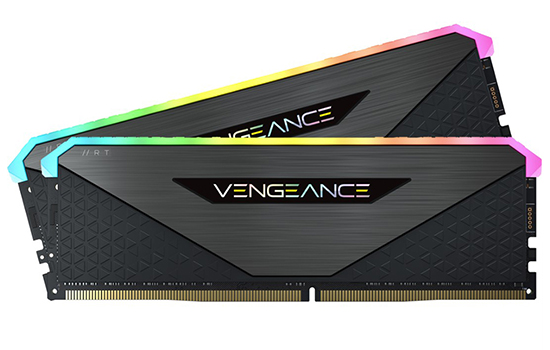 Memória DDR4 Corsair Vengeance RGB RT, 64GB (4x16GB), 3200MHz